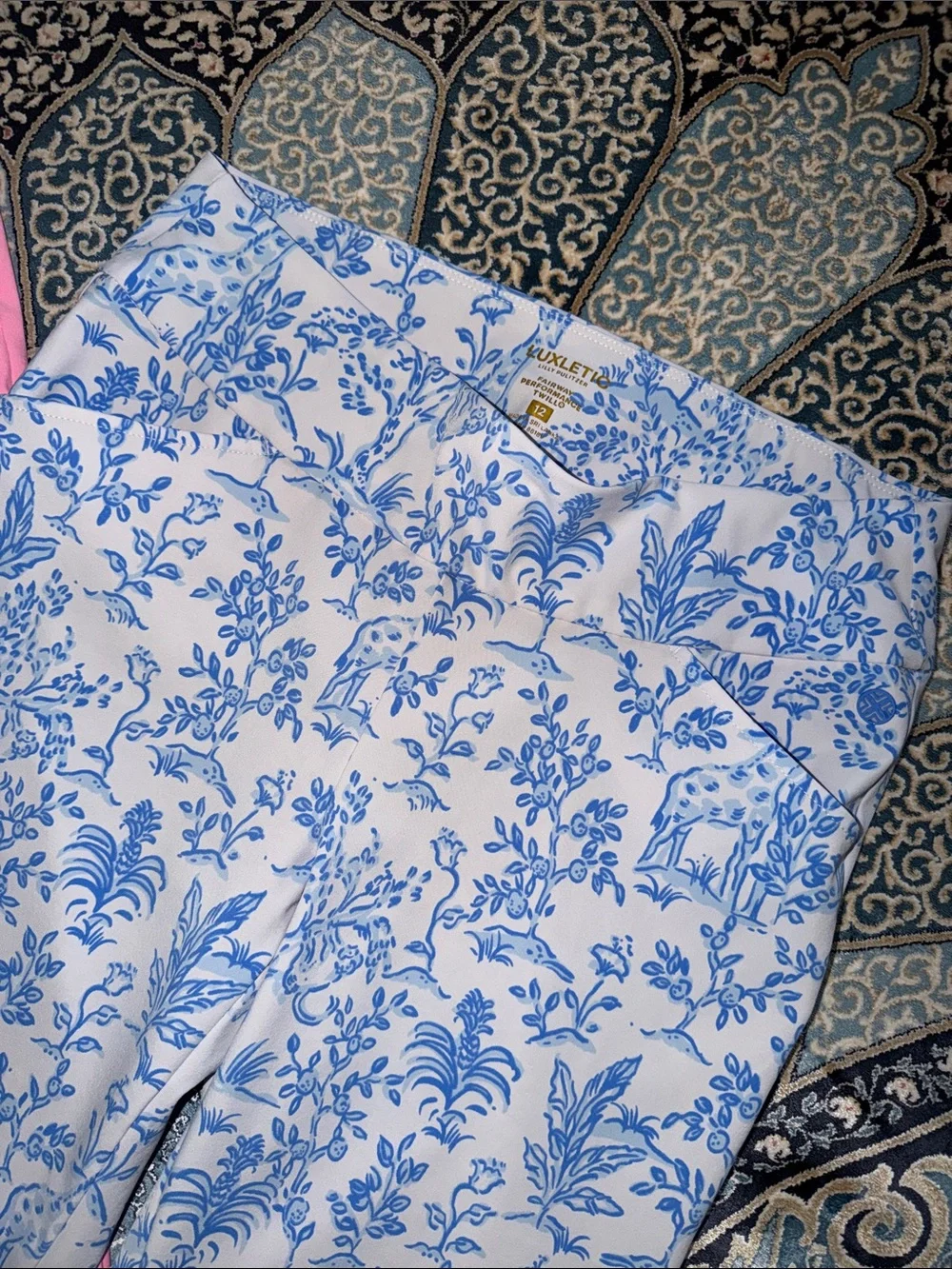Lilly Pulitzer luxletic pants size 12 two pairs - Picture 3 of 3